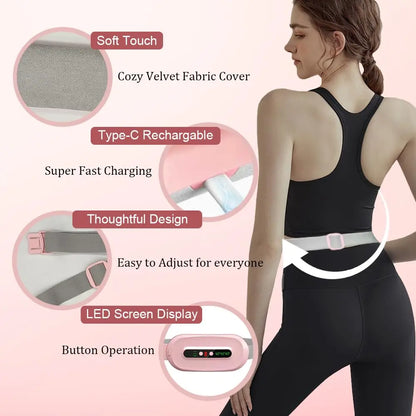 Women'S Cordless Automatic Portable Period Heating Pad for Cramps - Adjustable Belt Belly Wrap with Auto Shut-Off, Women'S Gifts for Menstrual Pain Relief #Mid Year Sale, Womens Gifts