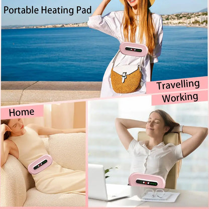 Women'S Cordless Automatic Portable Period Heating Pad for Cramps - Adjustable Belt Belly Wrap with Auto Shut-Off, Women'S Gifts for Menstrual Pain Relief #Mid Year Sale, Womens Gifts