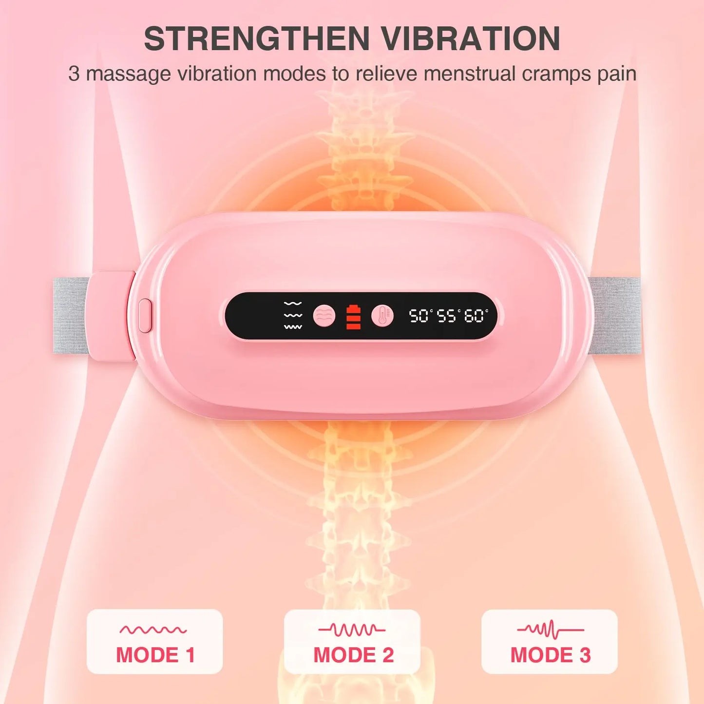 Women'S Cordless Automatic Portable Period Heating Pad for Cramps - Adjustable Belt Belly Wrap with Auto Shut-Off, Women'S Gifts for Menstrual Pain Relief #Mid Year Sale, Womens Gifts